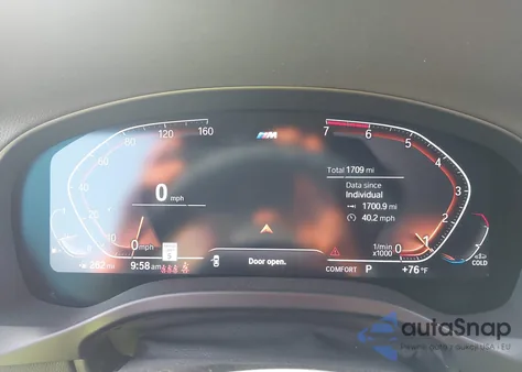 2026 BMW X4 xDrive30I z USA, uszkodzony, nr VIN 5UX33DT01S9223510